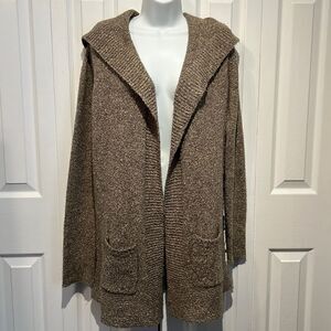 Kenar Openย Front Wool Blend Cardigan with Pockets SizeโSโ (fitsโoversized)